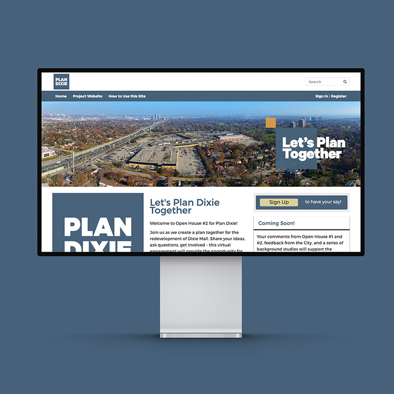 Plan Dixie online platform